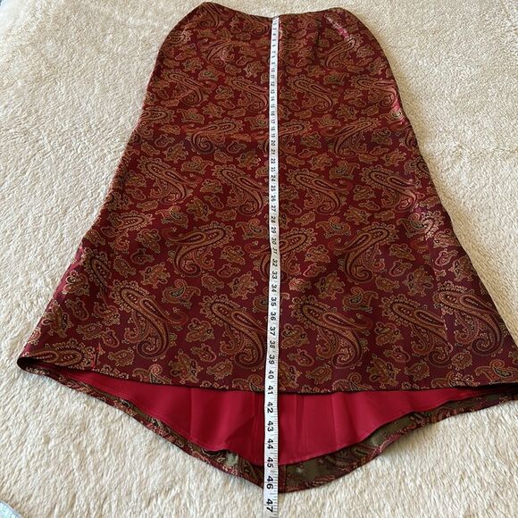 Xscape paisley formal maxi skirt size 8 - Picture 12 of 16